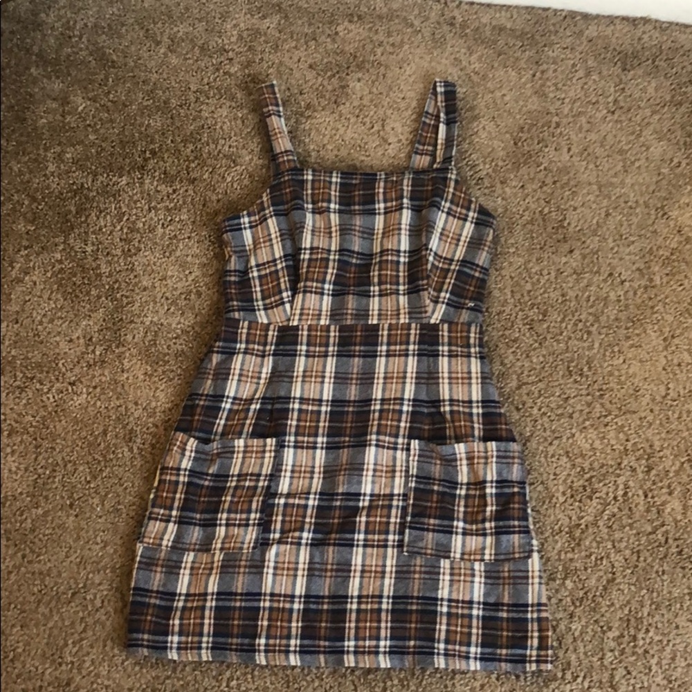 Plaid AEO Mini Dress